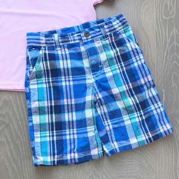 NWOT Tommy Hilfiger Boys Plaid Shorts - Picture 7 of 8